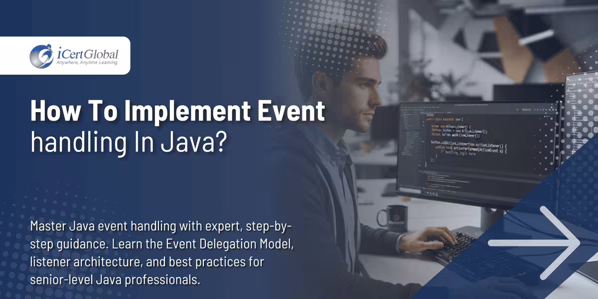 How To Implement Event handling In Java?