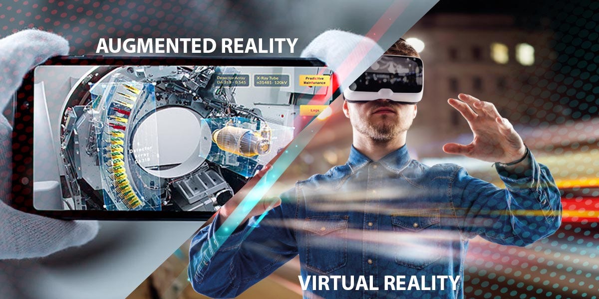 Augmented reality (AR) and virtual reality (VR) applications