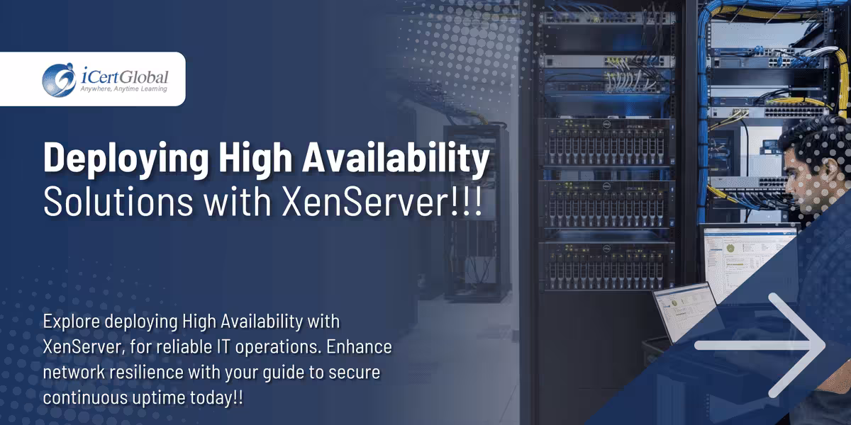 Deploying High Availability Solutions with XenServer!!!