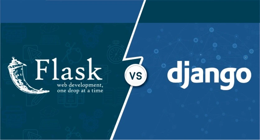 comparing django and flask for web development in python blog