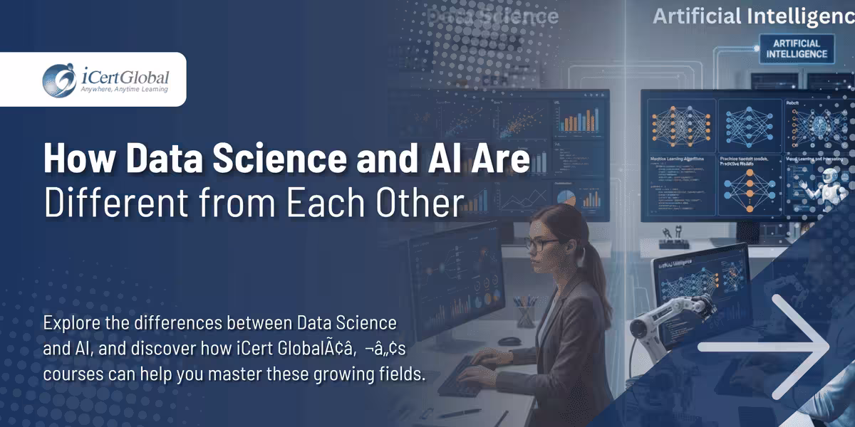 How Data Science and AI Are Different from Each Other
