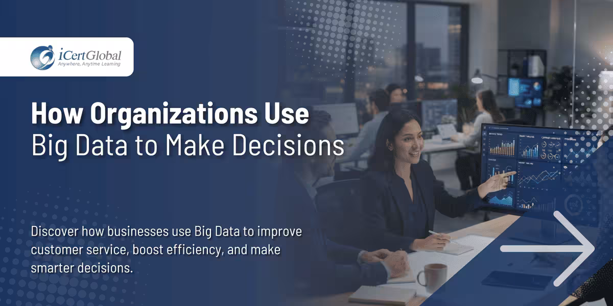 How Organizations Use Big Data to Make Decisions