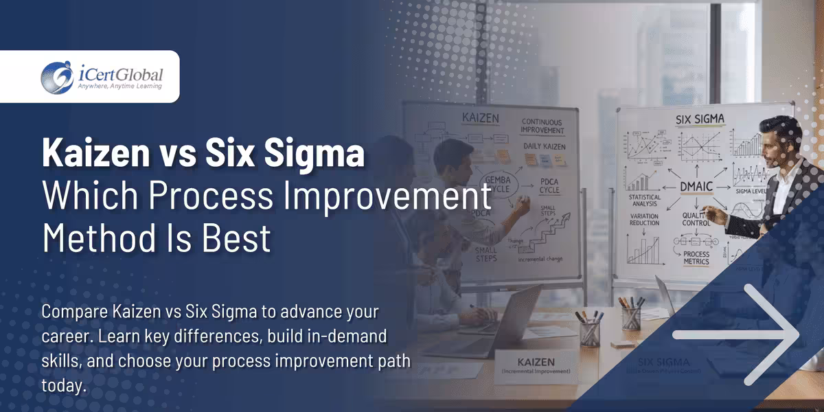 Kaizen vs Six Sigma Which Process Improvement Method Is Best