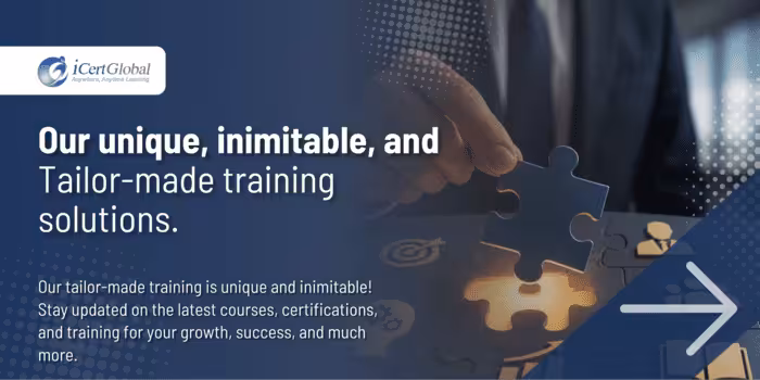 Our unique, inimitable, and tailor-made training solutions.