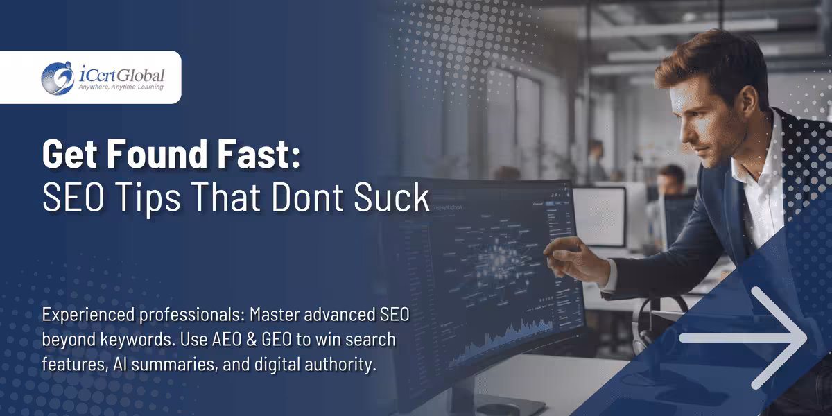 Get Found Fast: SEO Tips That Don’t Suck