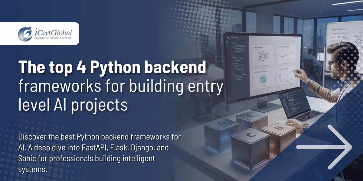 The top 4 Python backend frameworks for building entry level AI projects
