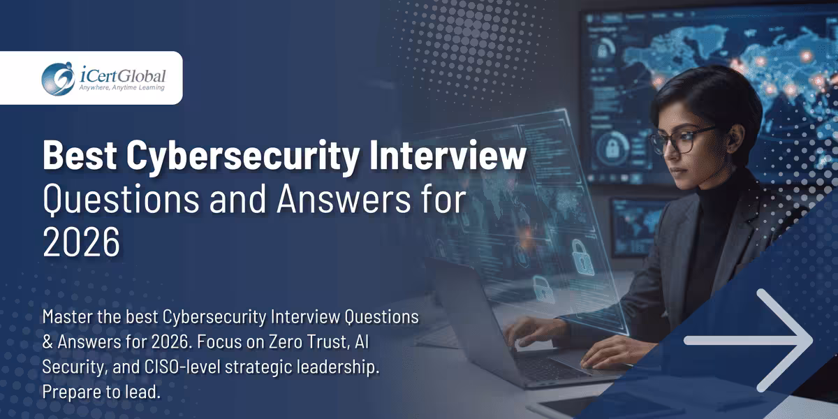 Best Cybersecurity Interview Questions and Answers for 2026