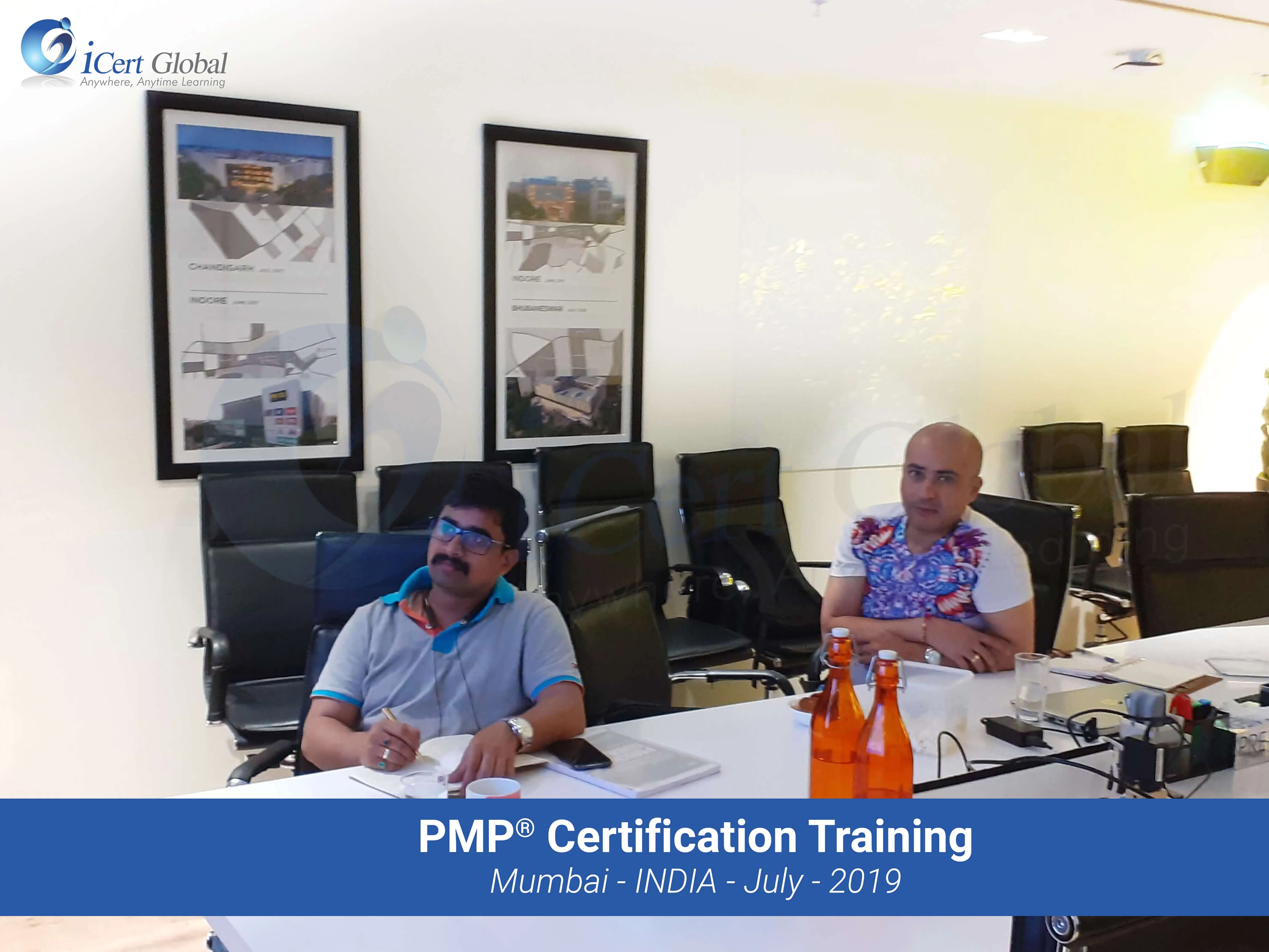 PMP Project Management Certification Training in Mumbai by iCert Global in July 2019 