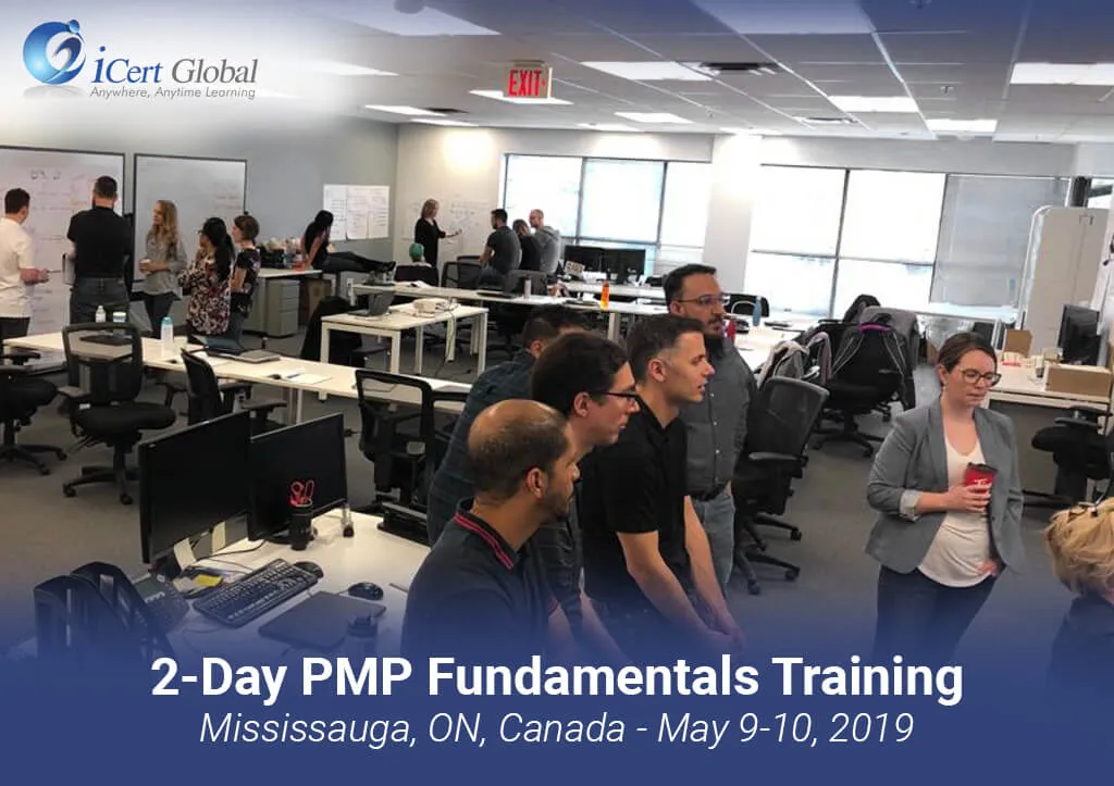 2 Day PMP Fundamentals Training Classroom Course Mississauga ON Canada by iCert Global
