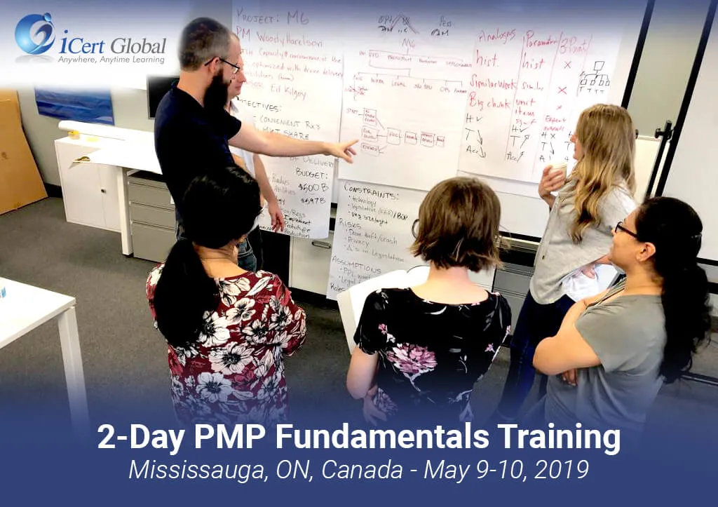 PMP Fundamentals Training by iCert Global Mississauga ON Canada May 2019 