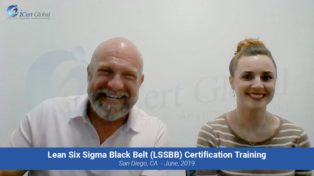 Lean Six Sigma Black Belt (LSSBB) Certification Training Instructor-led Class in San Diego, CA in June 2019