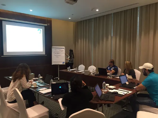 PMP examination training course conducted by iCert Global in Dubai, UAE.