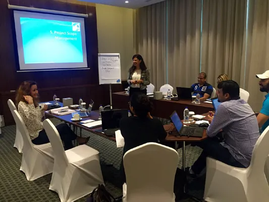 PMP exam certification training course from iCert Global in Dubai, UAE. 